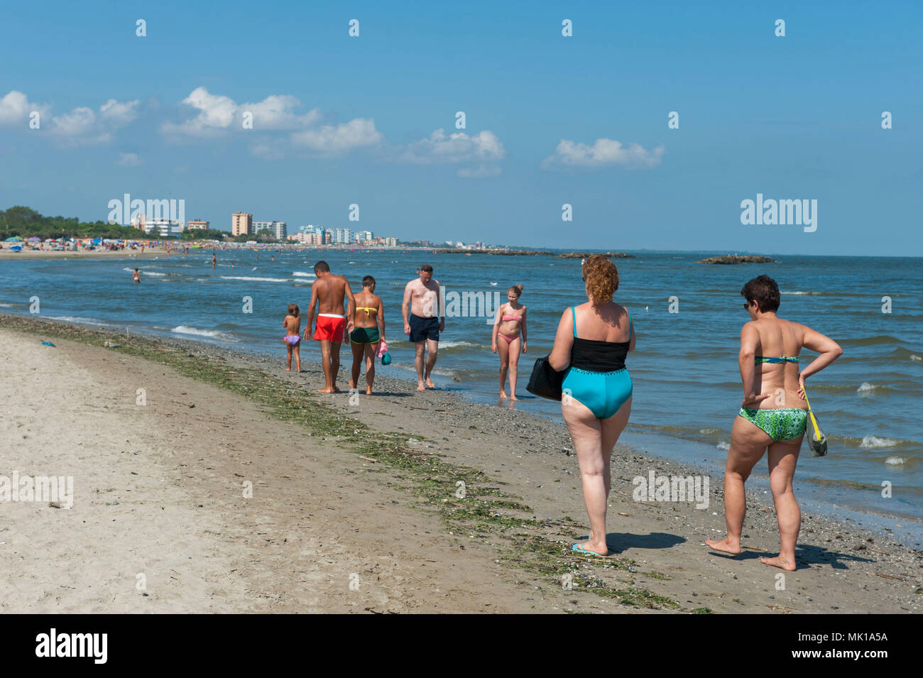 Lido di Comacchio, Italie Banque D'Images