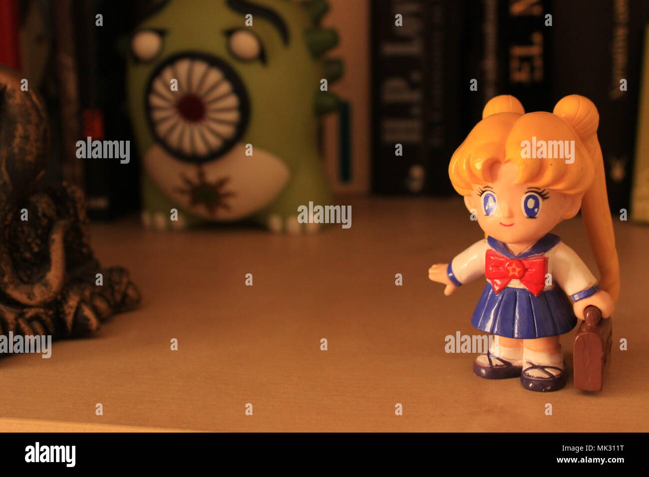 Figurine Sailor Moon Banque D'Images