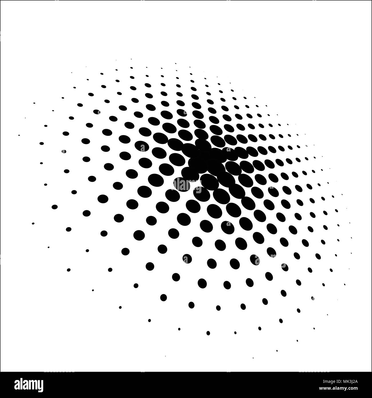 Motif de points points de demi-tons. Modèle de demi-teinte de fond vecteur, vecteur de fond. Grunge texture vecteur de demi-teintes. Vector illustration Illustration de Vecteur
