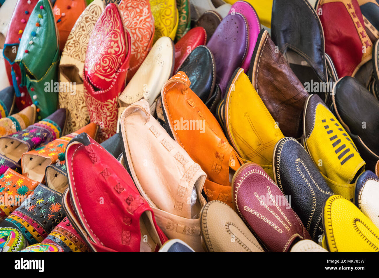 chaussures colorées