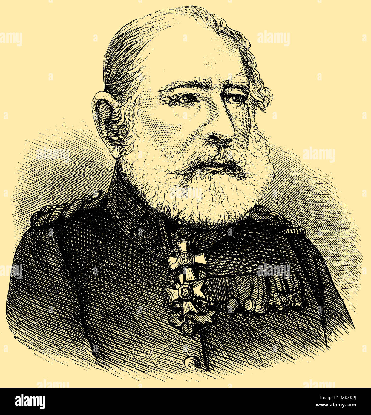 Johann Jacob Bayer (né le 5 novembre, 1794 ), Banque D'Images