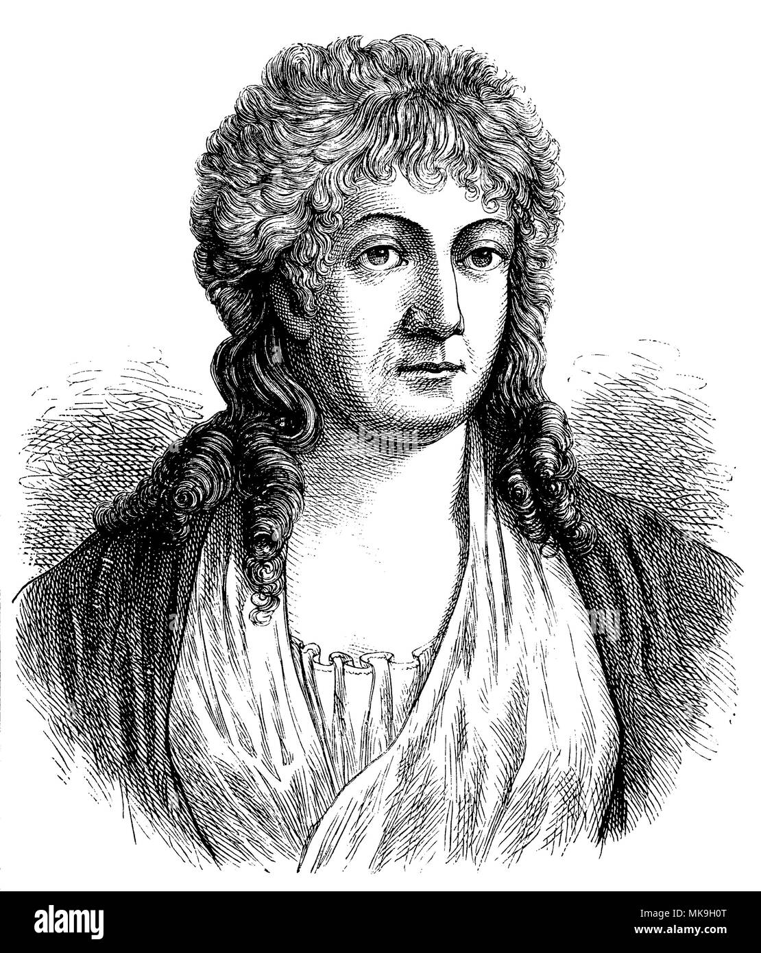 Anna Amalia, Herzogin von Sachsen-Weimar (né le 24 octobre 1739, est décédé le 10 avril 1807), Banque D'Images Anna Amalia, Herzogin von Sachsen-Weimar (né le 24 octobre 1739, est décédé le 10 avril 1807), Banque D'Images