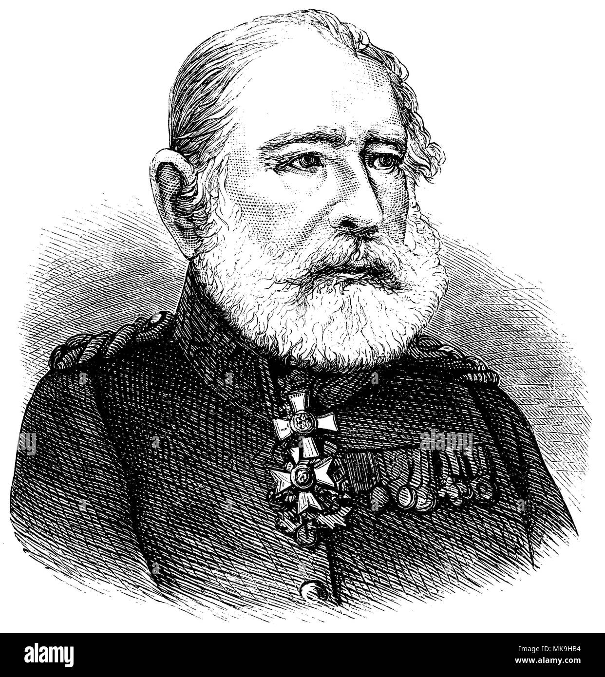 Johann Jacob Bayer (né le 5 novembre, 1794 ), Banque D'Images