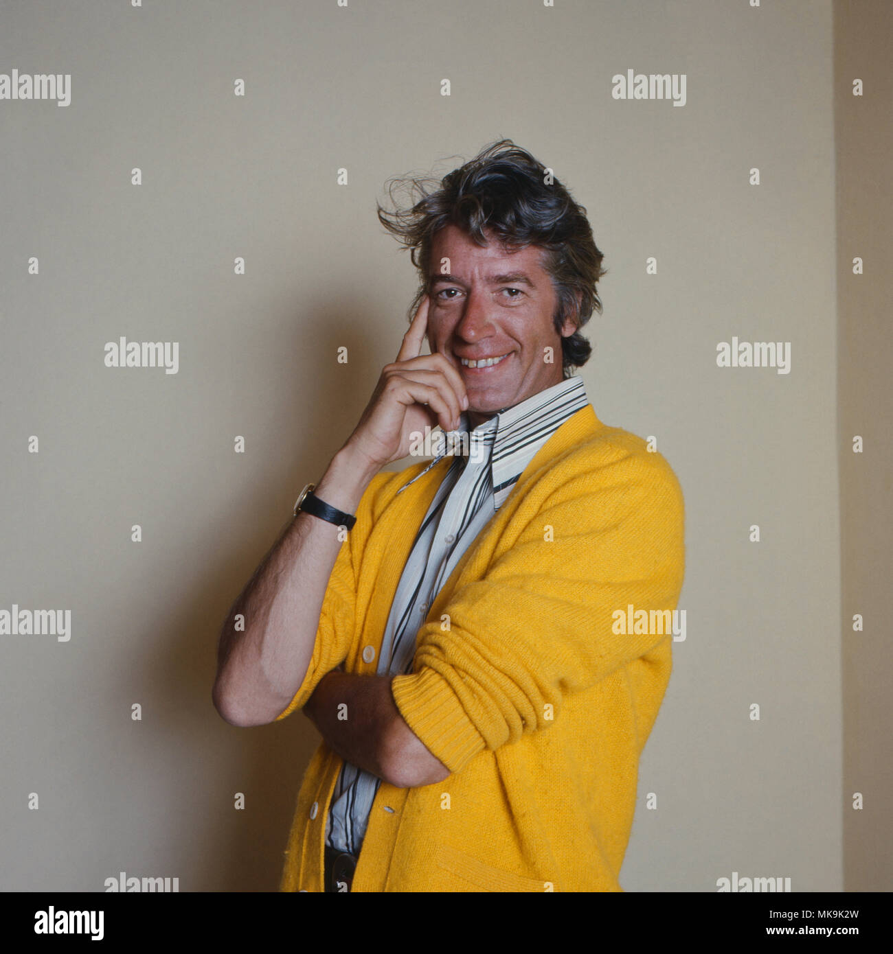 Rudi Carrell, Sänger und niederländischer Showmaster, acteurs et actrices, Deutschland 1976. Dutch présentateur, acteur et chanteur Rudi Carrell, Allemagne 1976. Banque D'Images