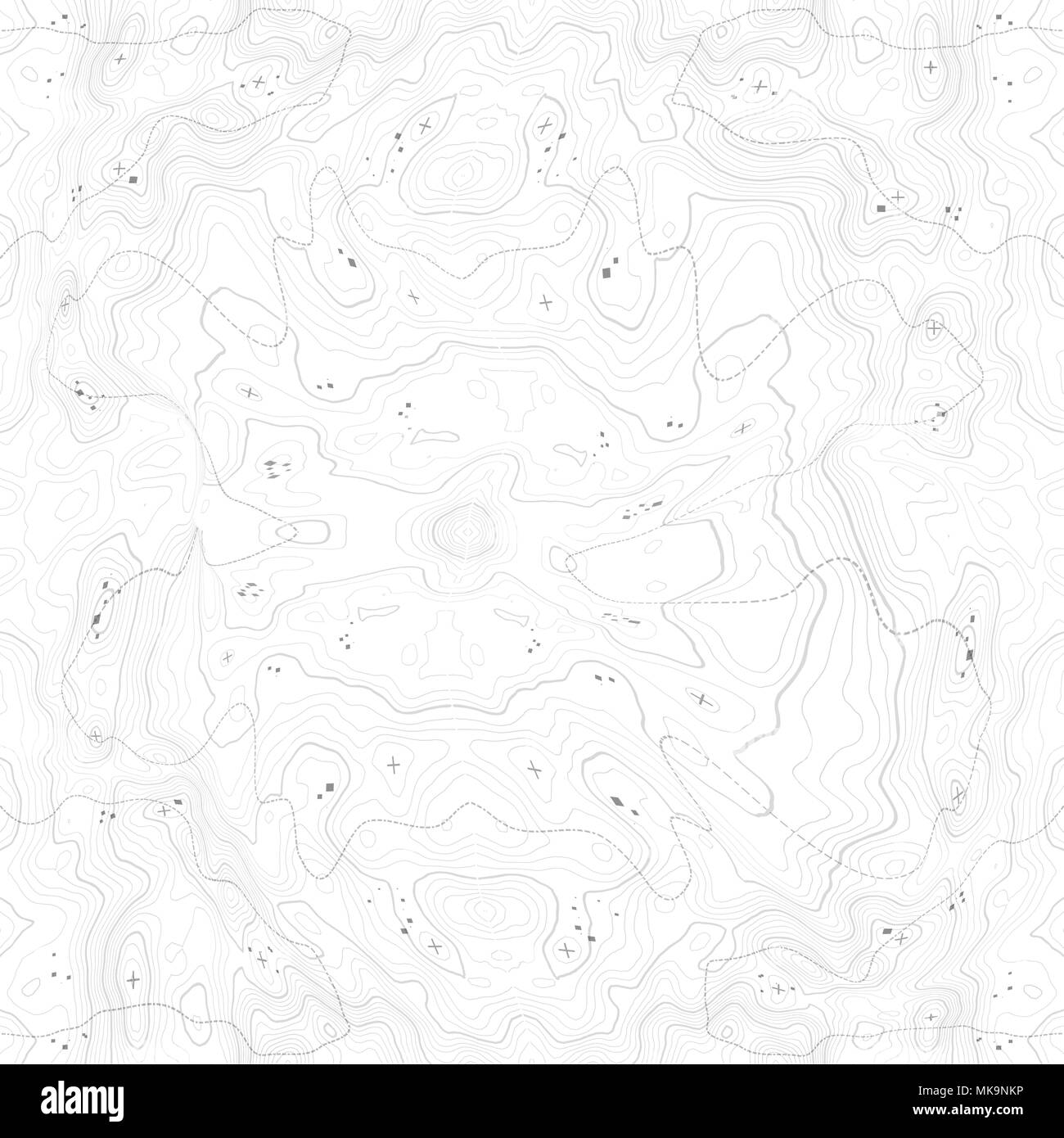 Concept de fond de carte topographique avec espace pour votre copie. Illustration de Vecteur