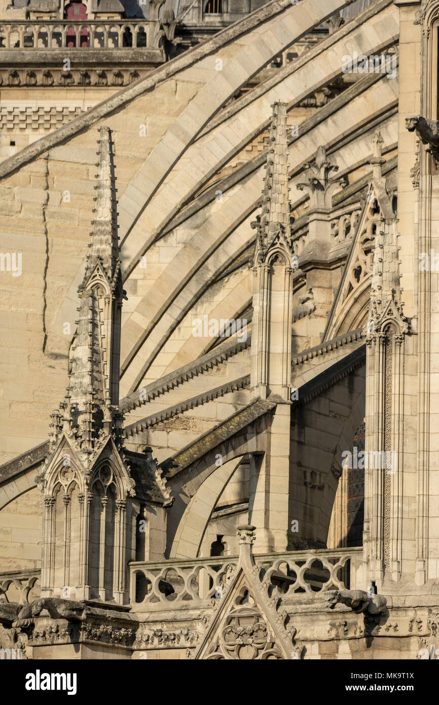 Cathédrale de Notre-Dame de Paris , France Banque D'Images