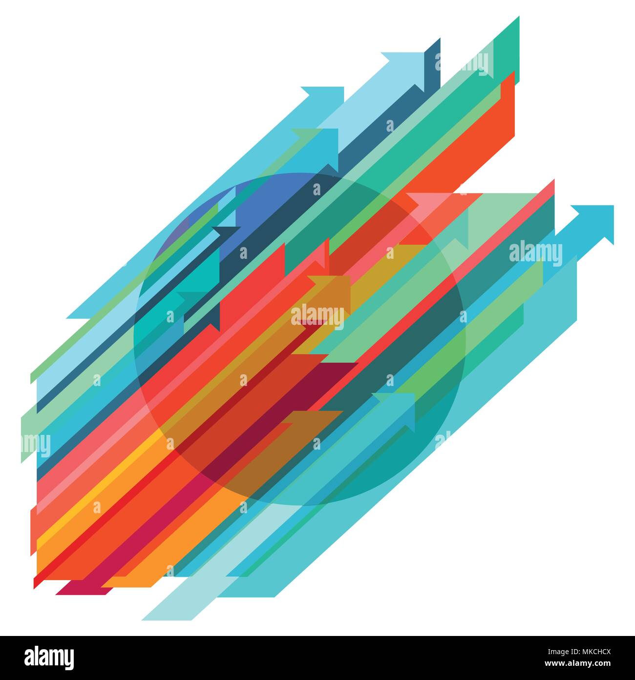 Symbole chemin dynamique, illustration abstraite Illustration de Vecteur