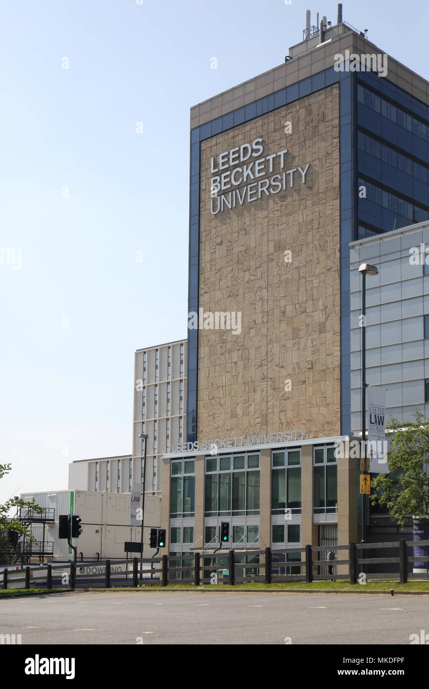 Beckett Leeds University Banque D'Images