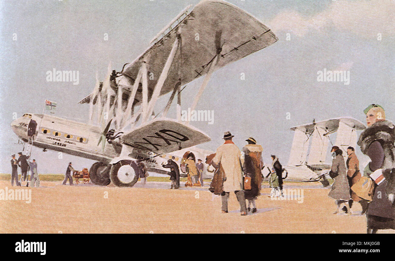 Handley Page de passage de l'air Banque D'Images