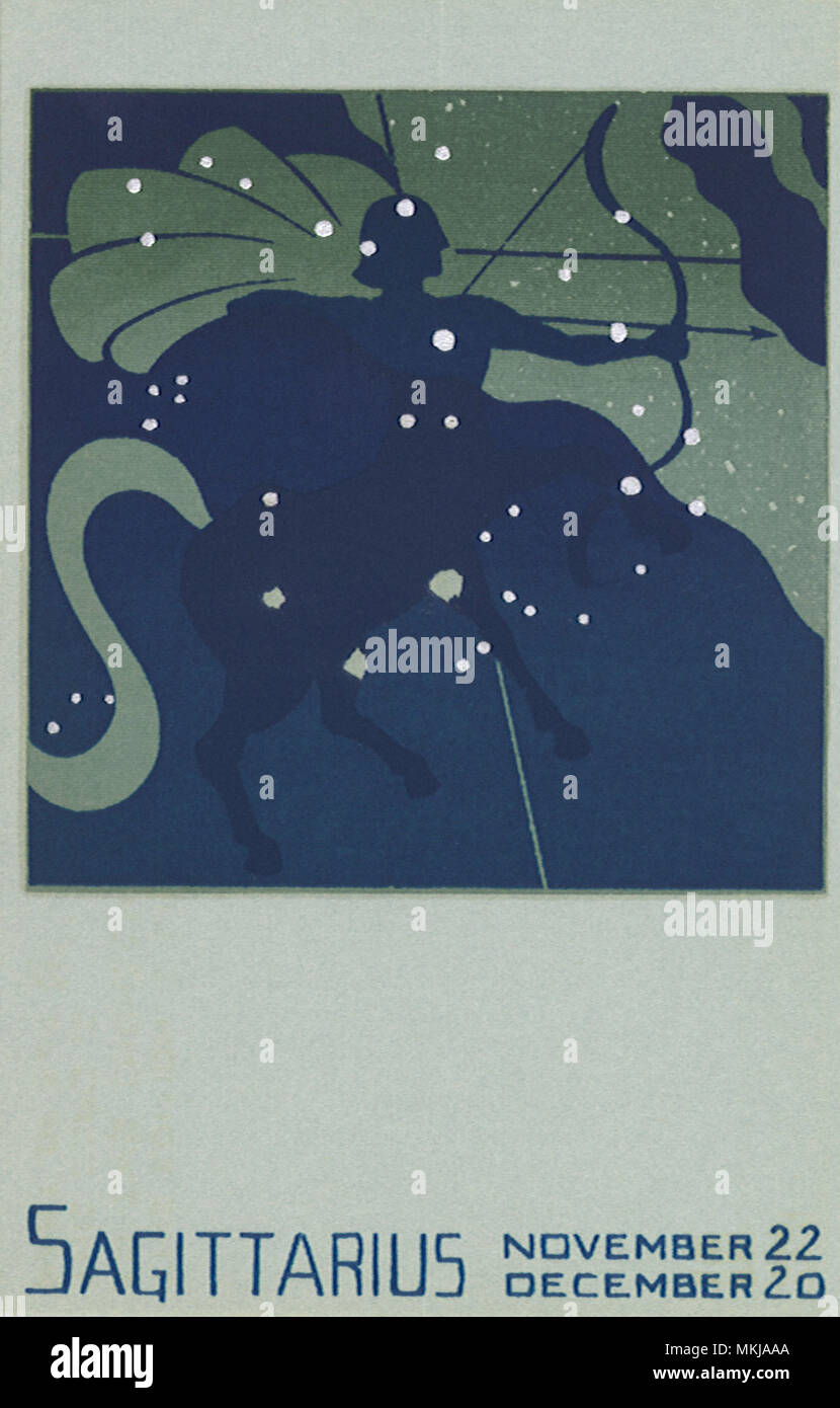 L'Archer Sagittaire Banque D'Images