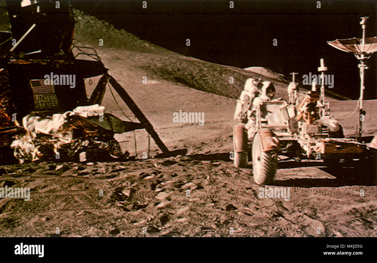 Apollo 15 astronaute Banque de photographies et d’images à haute ...
