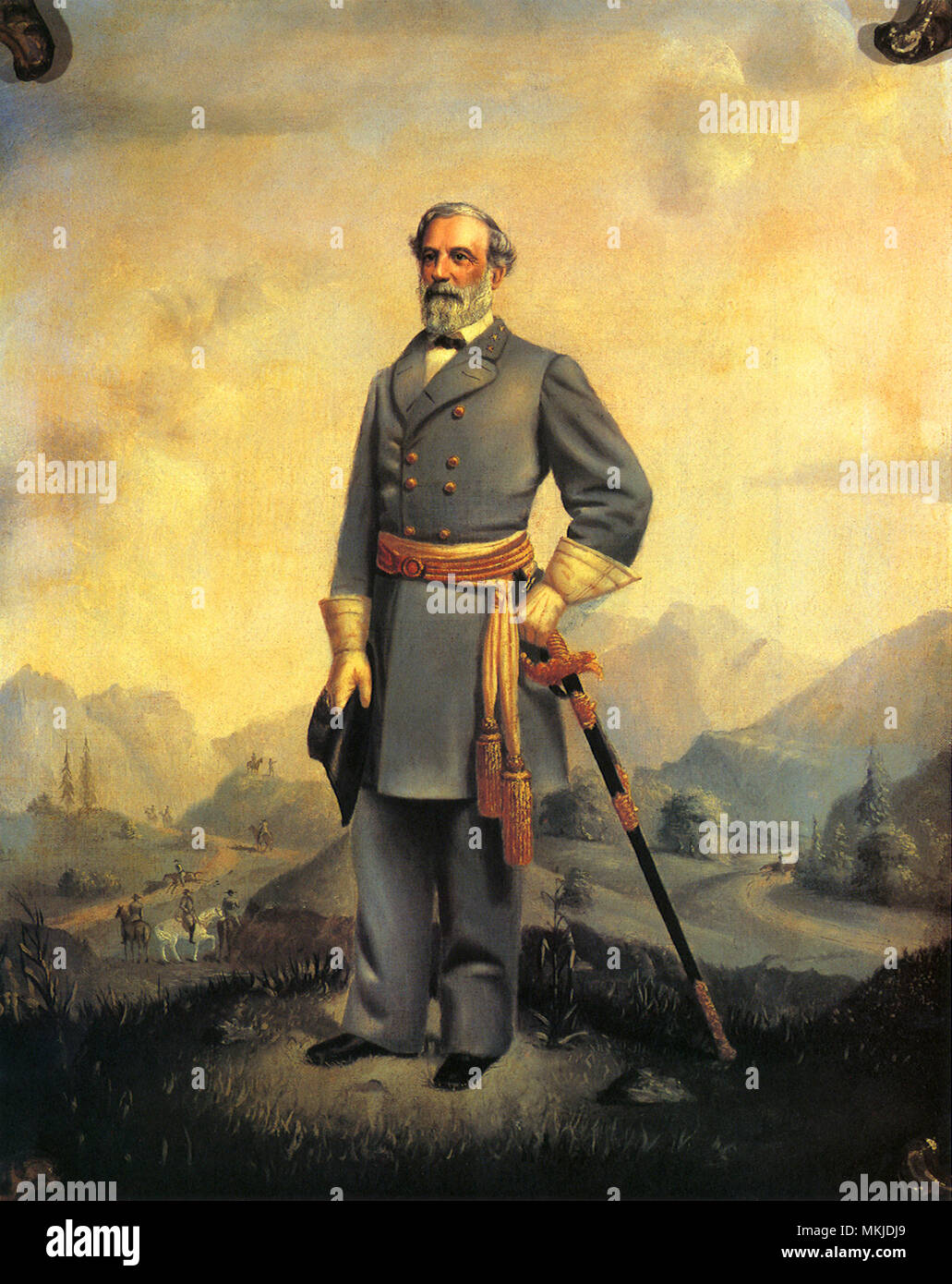 Portrait de robert e lee Banque de photographies et d’images à haute ...