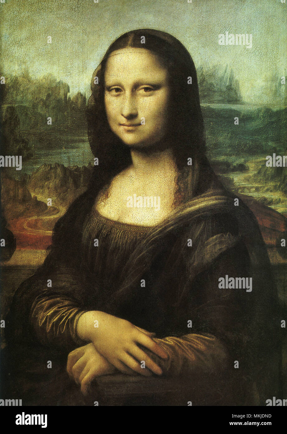 Mona Lisa Banque D'Images
