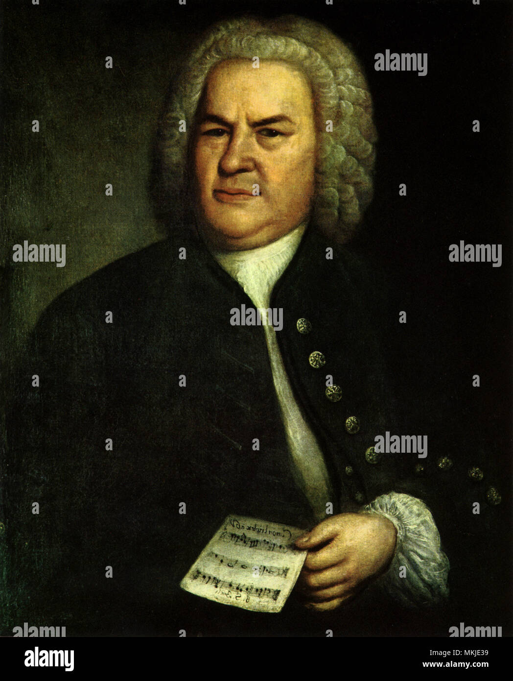 Johann Sebastian Bach Banque D'Images