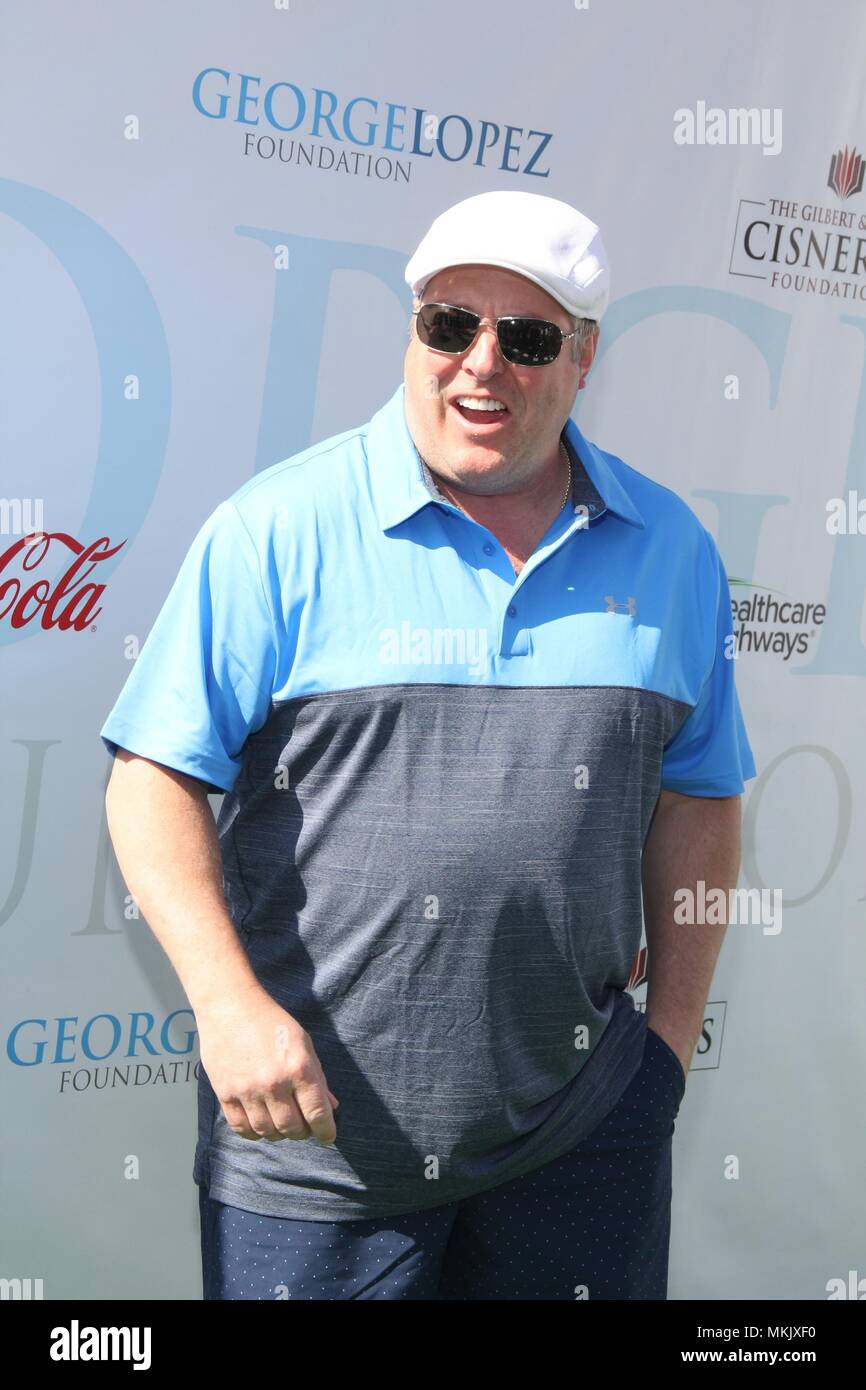 Hollywood, Californie, USA. 6 mai, 2018. J15981CHW.La 11e édition de George Lopez Celebrity Golf Classic au profit de la Fondation George Lopez .Lakeside Golf Club, Toluca Lake, CA USA.05/07/2018.GARY VALENTINE . © H.Clinton Wallace/Photomundo/ International Inc Photos Credit : Clinton Wallace/Globe Photos/ZUMA/Alamy Fil Live News Banque D'Images