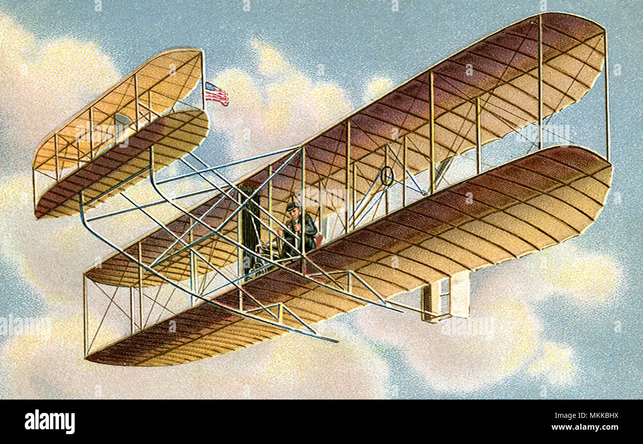 Wright biplane Banque de photographies et d'images à haute résolution - Alamy