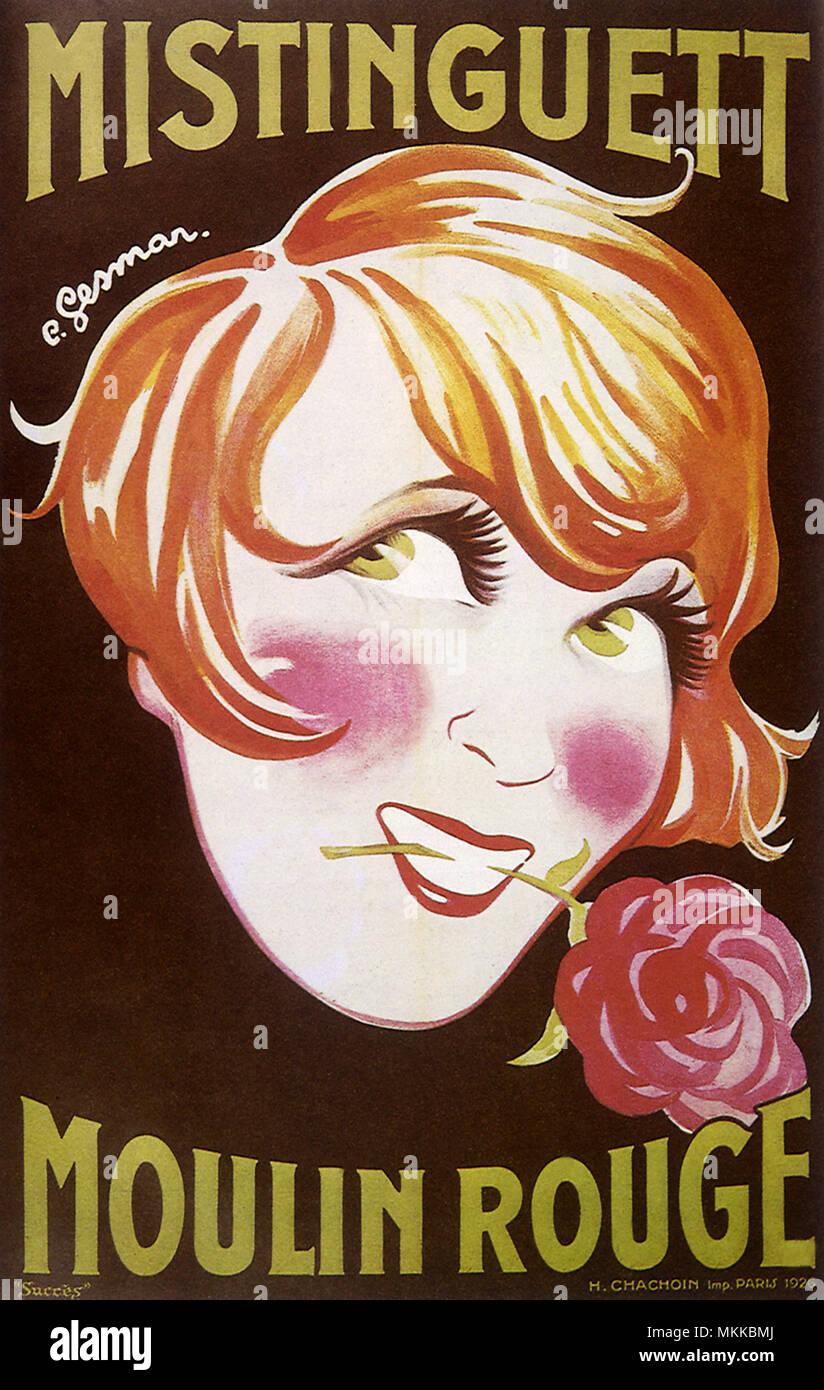 Dame avec dents en rose Banque D'Images