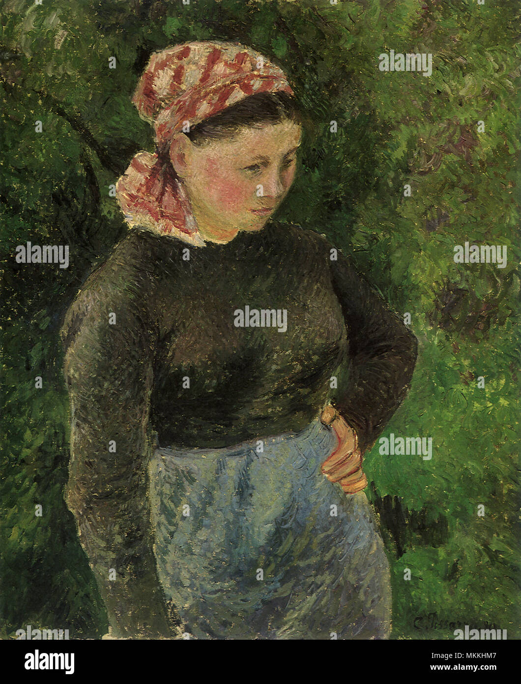 Paysanne Banque D'Images