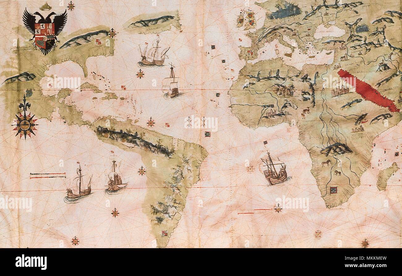 Carte Du Monde Avec La Mer Rouge 1526 Photo Stock Alamy Carte Du Monde Avec La Mer Rouge 1526 Photo Stock Alamy