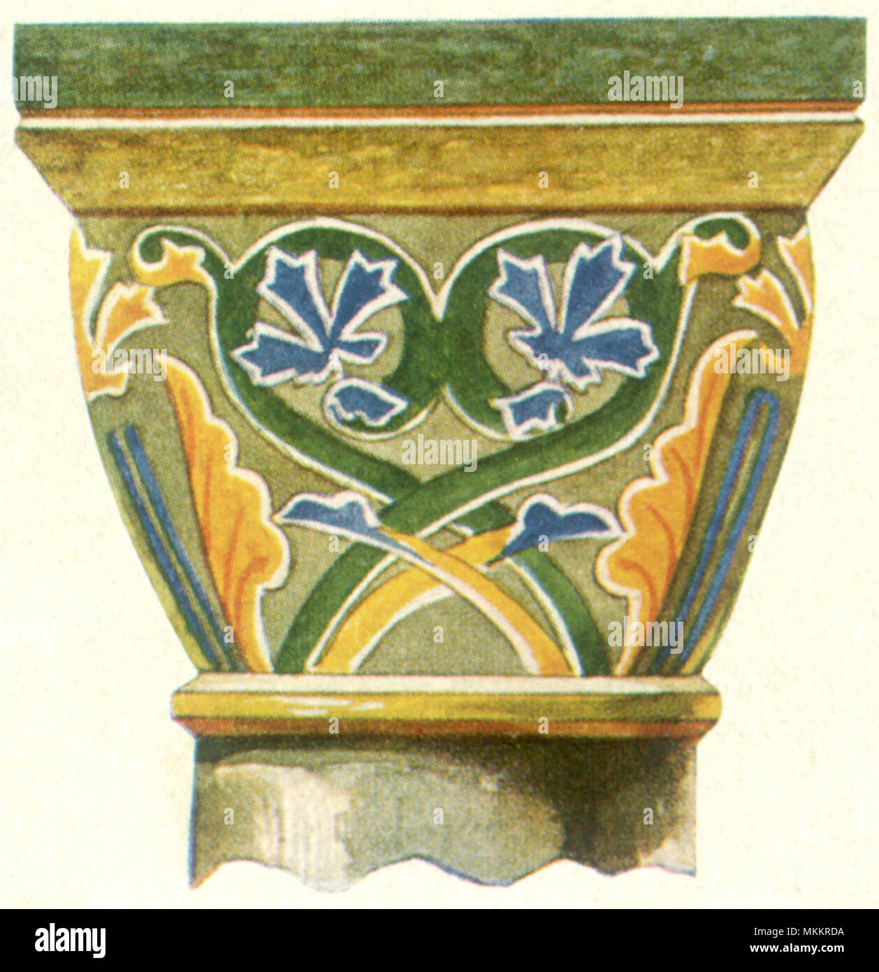 Capital de Norman Banque D'Images