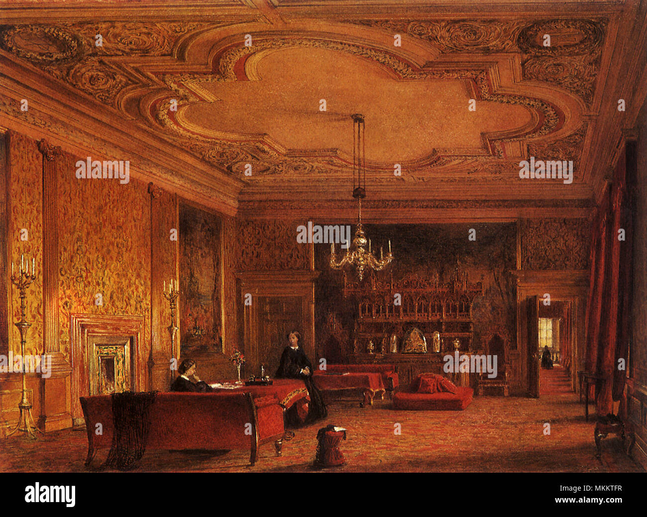 Holyroodhouse. Banque D'Images