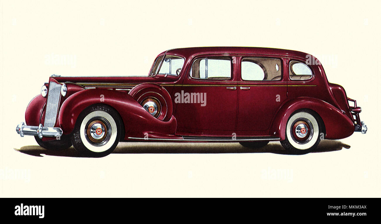 1938 Packard 12 Banque D'Images