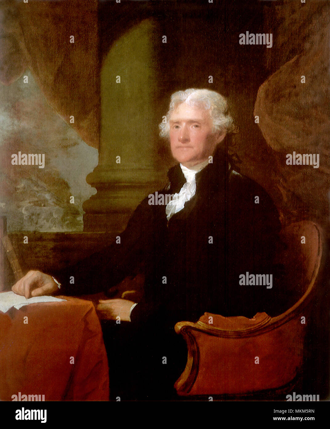 Thomas Jefferson 1805 Banque D'Images