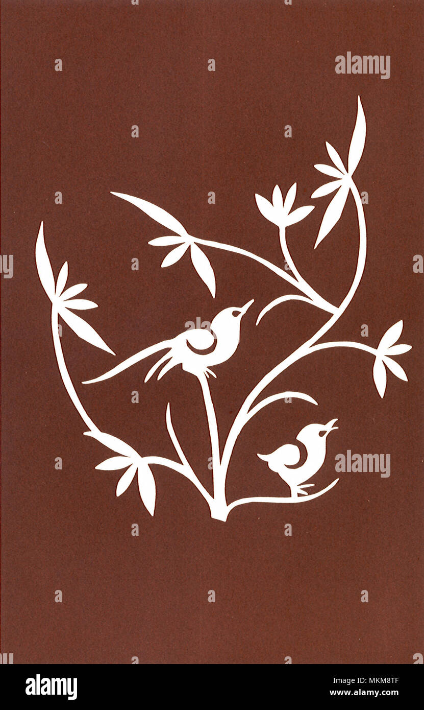 Alouette et le poulet. Banque D'Images