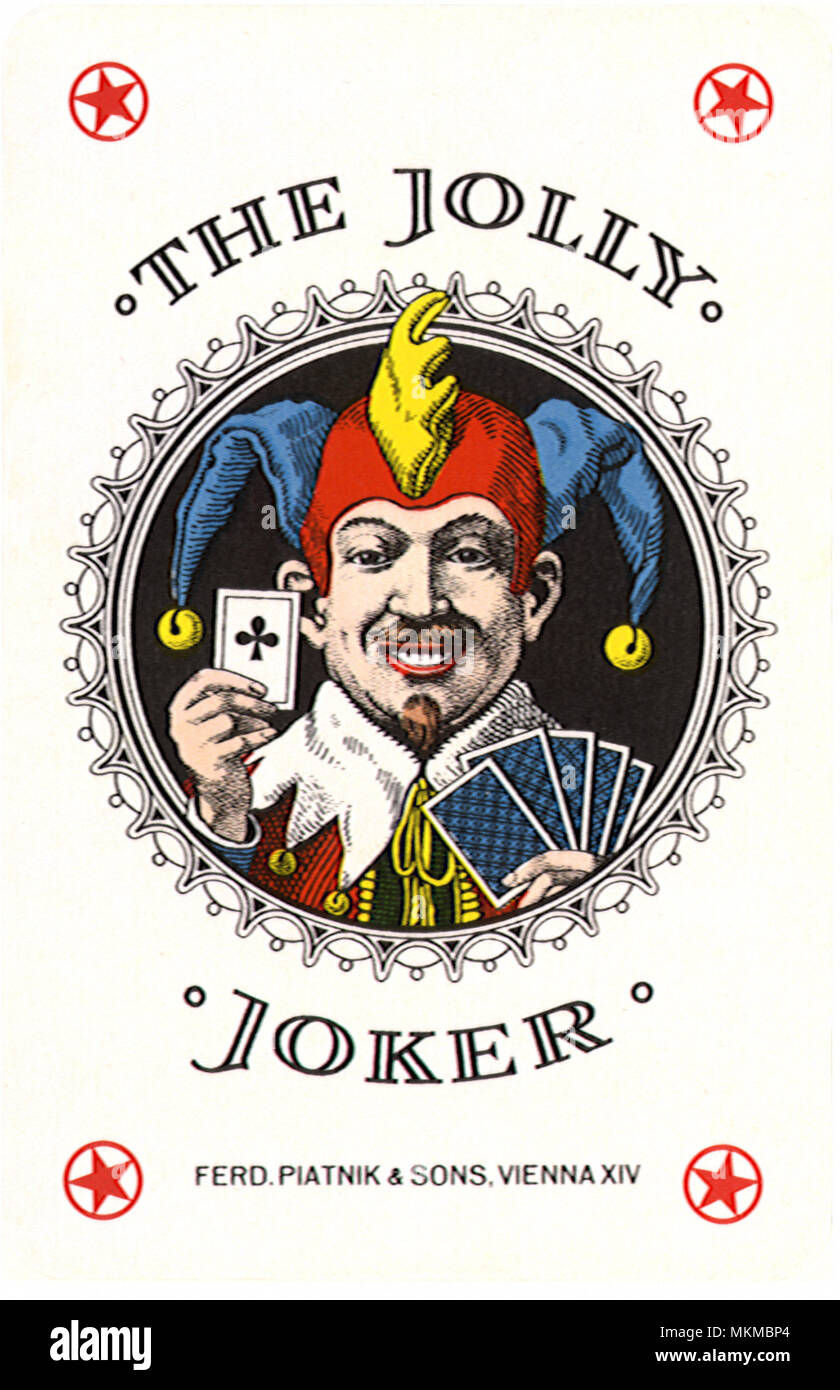 Le Jolly Joker Banque D'Images