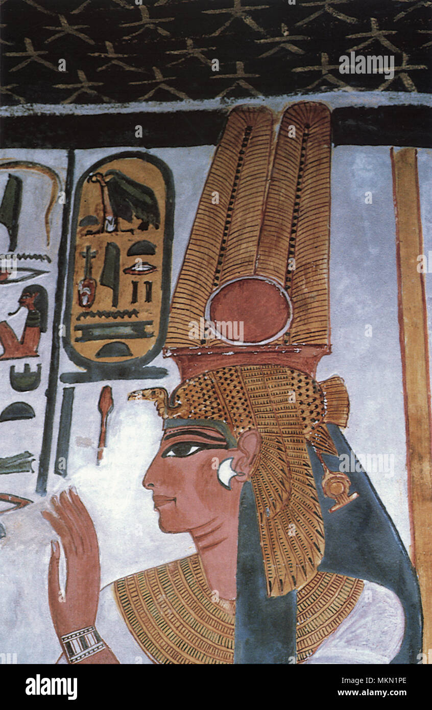 Nefertari Banque D'Images