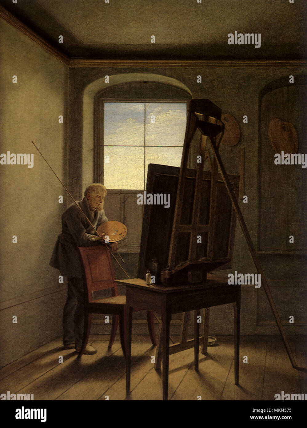Caspar David Friedrich Banque D'Images