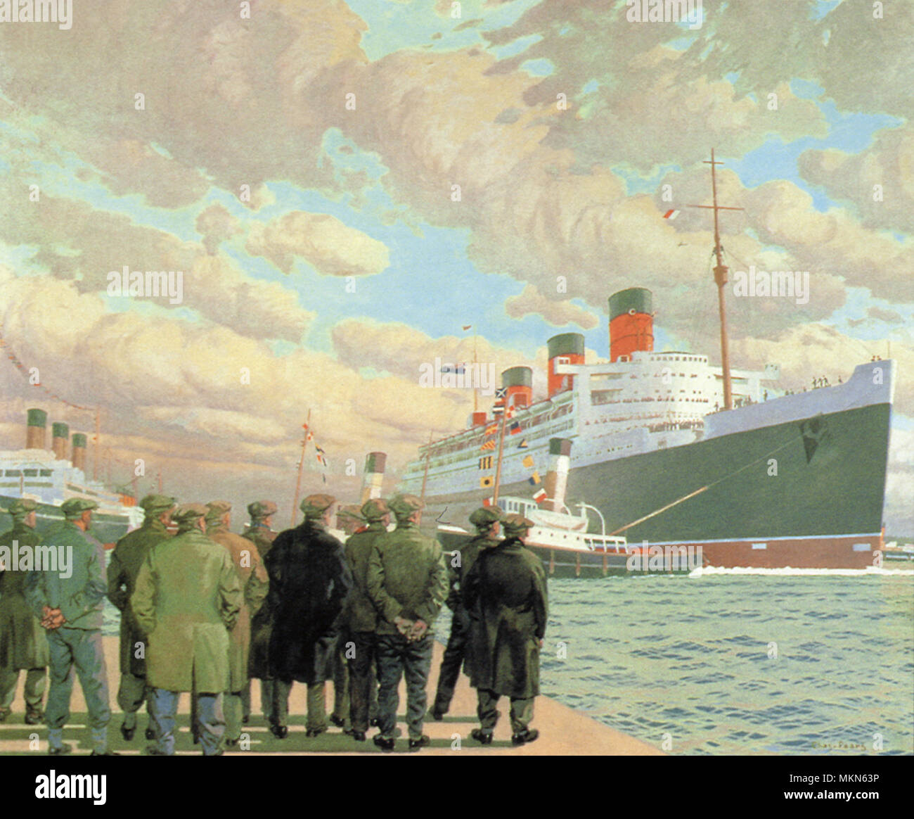 Queen Mary Banque D'Images