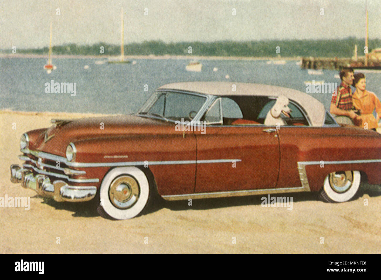 1953 Chrysler New Yorker Deluxe Newport Banque D'Images