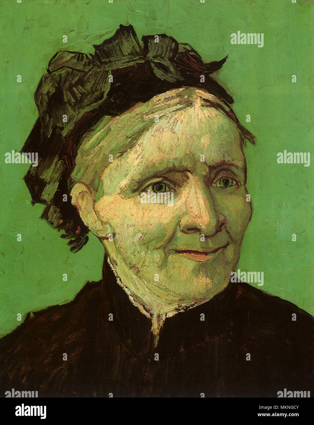 Portrait de Mère de l'artiste Banque D'Images