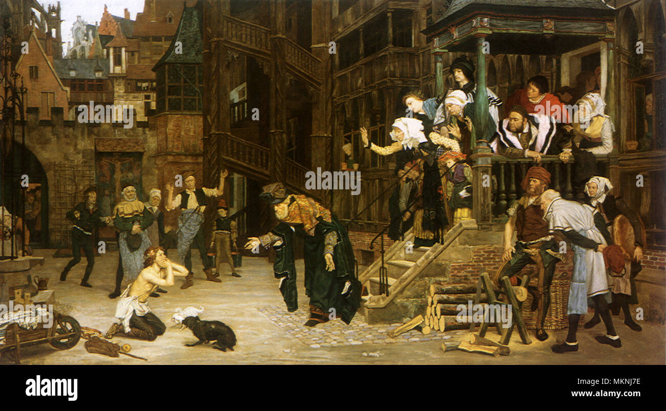 Le retour du fils prodigue Banque D'Images