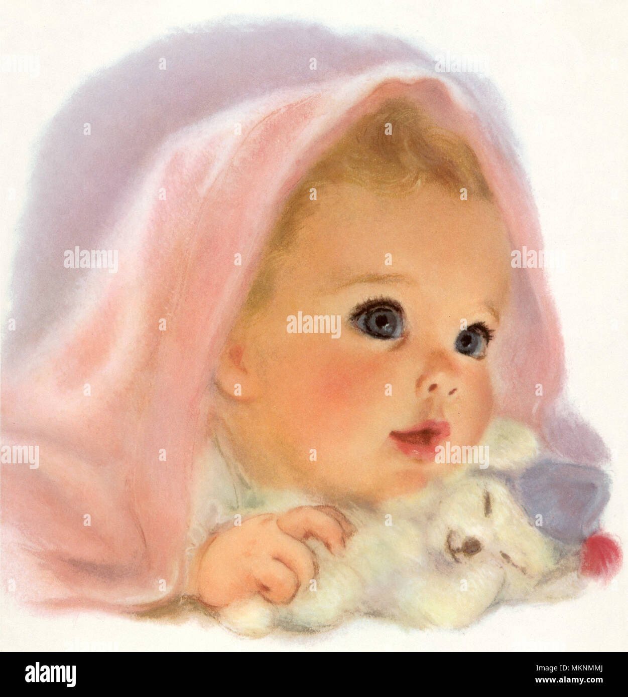 Ours avec bébé Banque D'Images