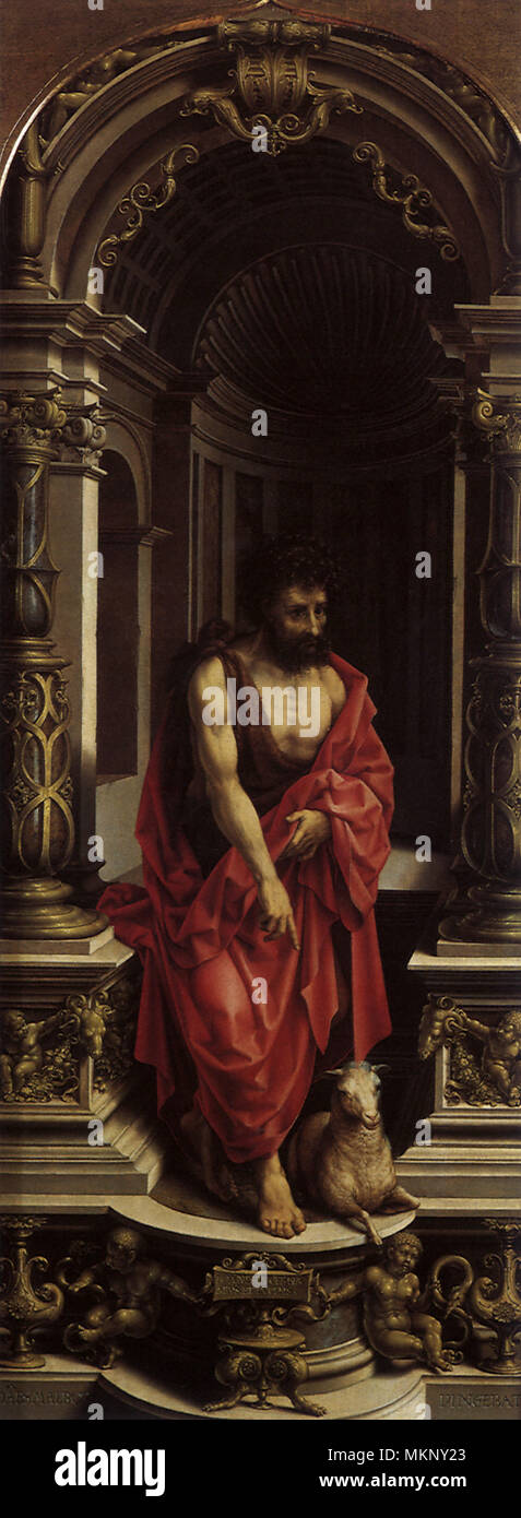 Saint Jean le Baptiste Banque D'Images