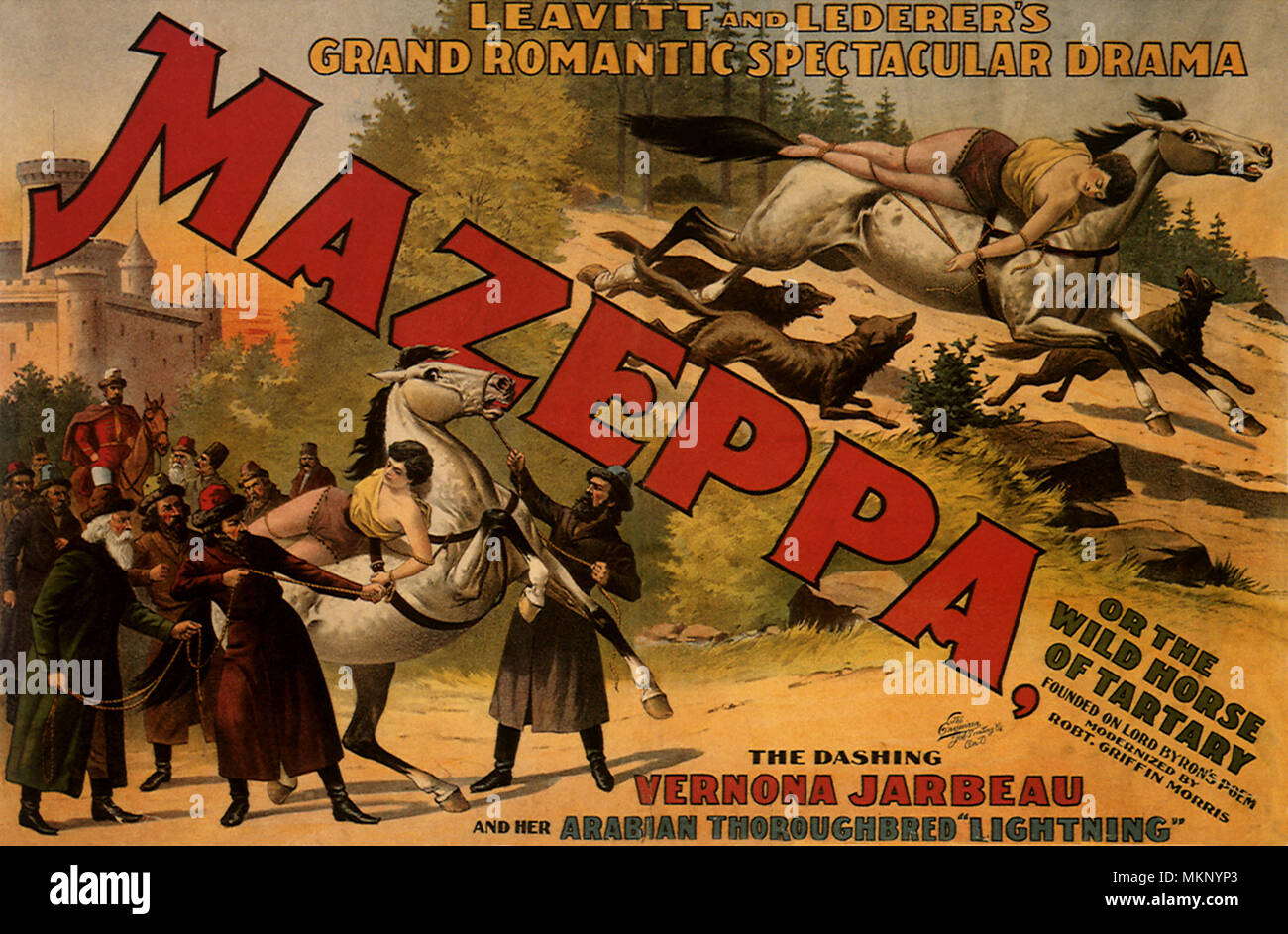 Mazeppa Banque D'Images