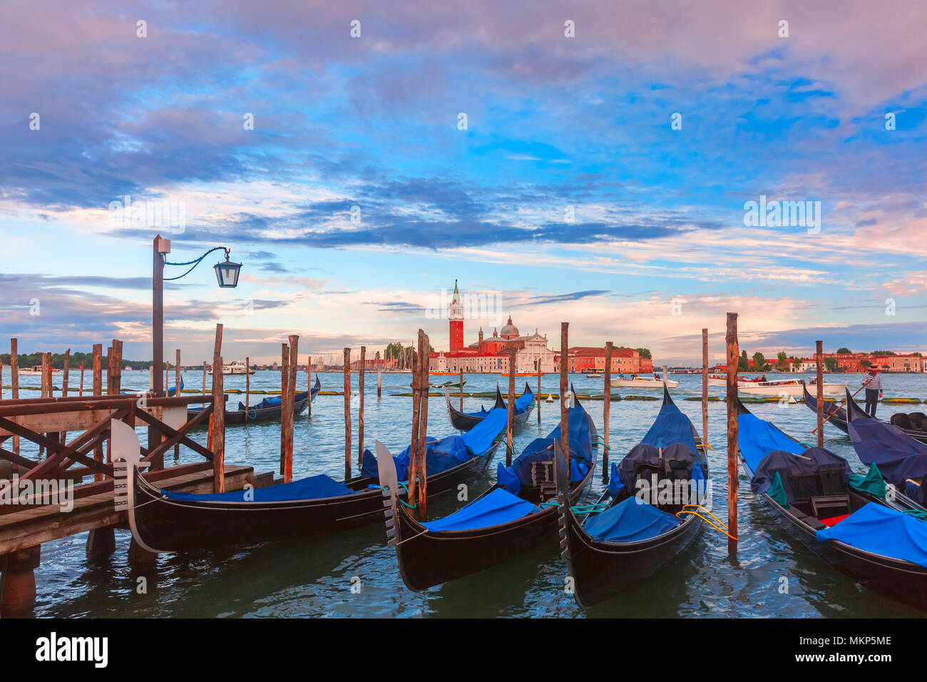 Église de San Giorgio Maggiore à Venise, Italie Banque D'Images