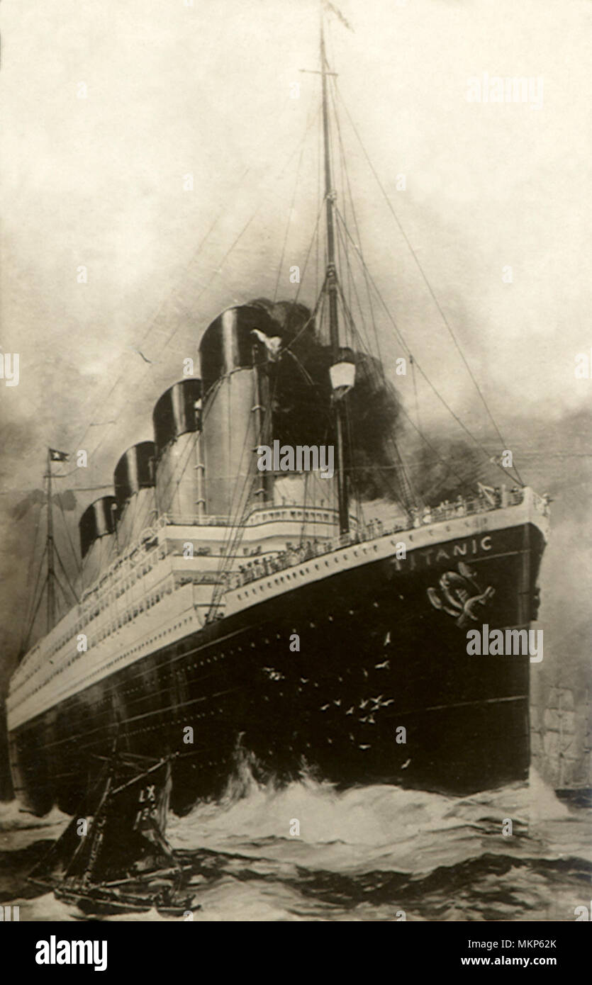 Titanic Banque D'Images