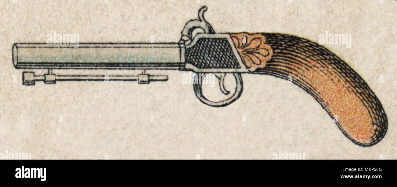 Petit pistolet Banque D'Images