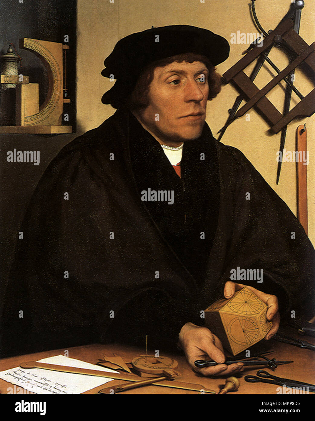 Kratzer, astronome à Henry VIII 1528 Banque D'Images