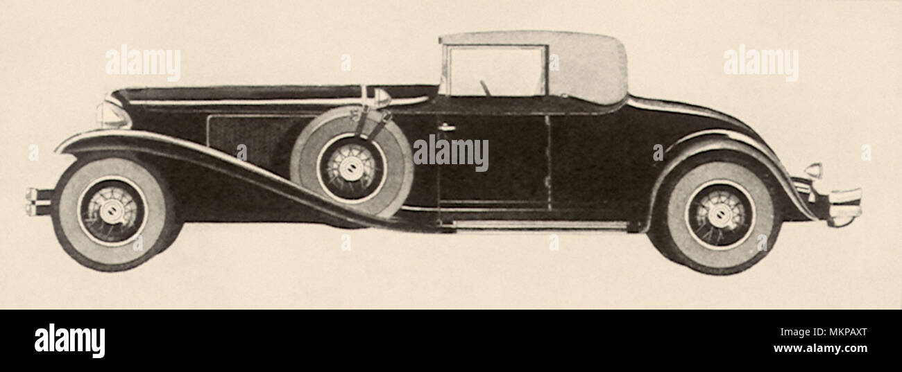 1931 Auburn Cord Cabriolet Banque D'Images