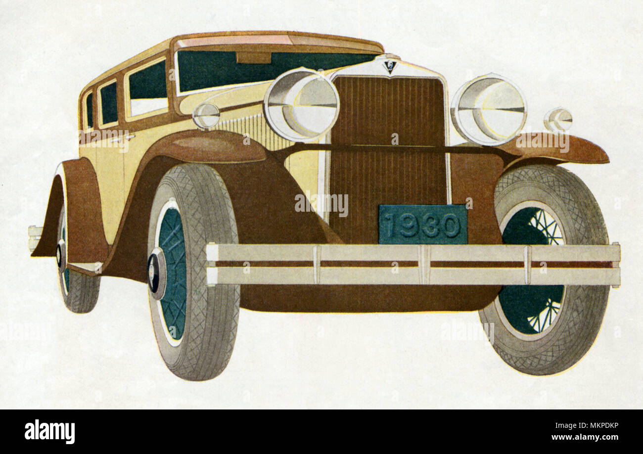 1930 Hupmobile huit Banque D'Images