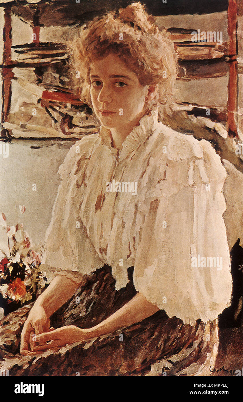 Portrait de Maria Lvova Banque D'Images