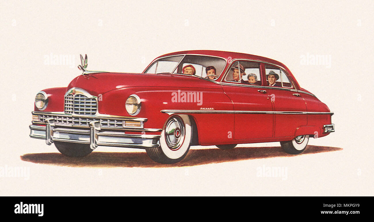 1950 Packard Super Deluxe Touring Sedan Banque D'Images