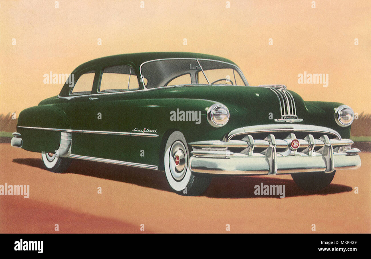 1950 Pontiac Silver Streak Banque D'Images