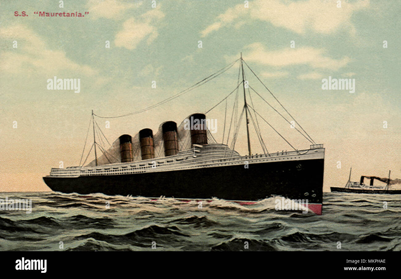 S.S. Mauretania Banque D'Images