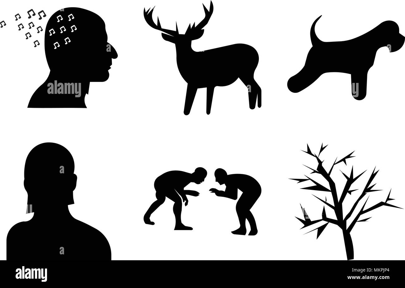 Ensemble de 9 icônes modifiable simple comme mesquite tree, lutte, tir à la femelle, schnauzer nain, charleston ciel, indianapolis sf free clip art d Illustration de Vecteur