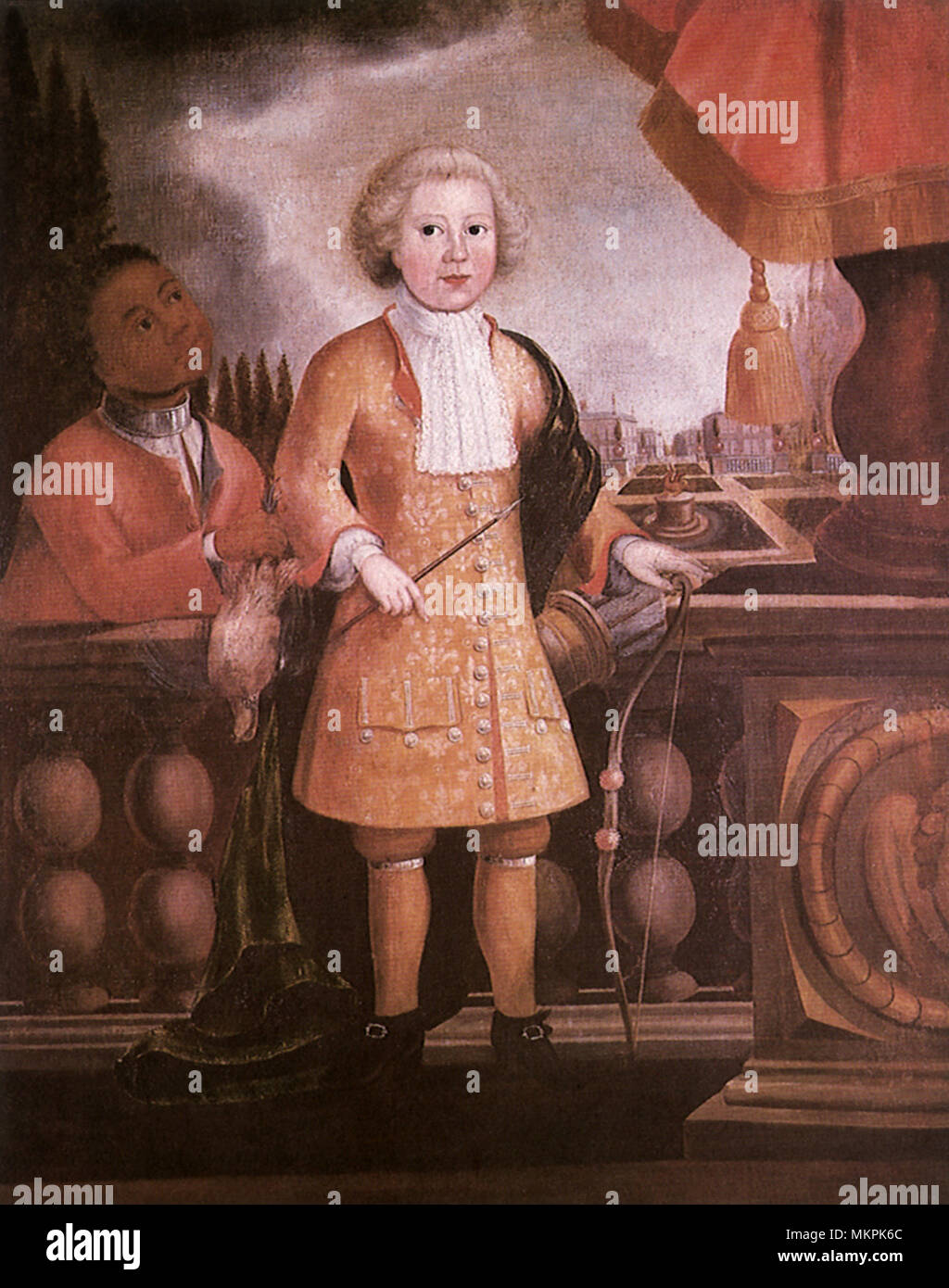 Portrait de Henry Darnall III Banque D'Images